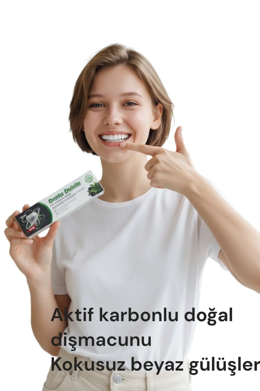 DENTA DELETE AKTİF KARBONLU DOĞAL DİŞ MACUNU