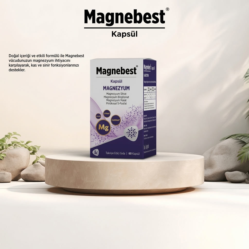 MAGNEBEST MAGNEZYUM KAPSÜL