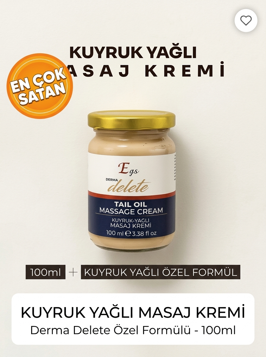 KUYRUK YAĞLI MASAJ KREMİ