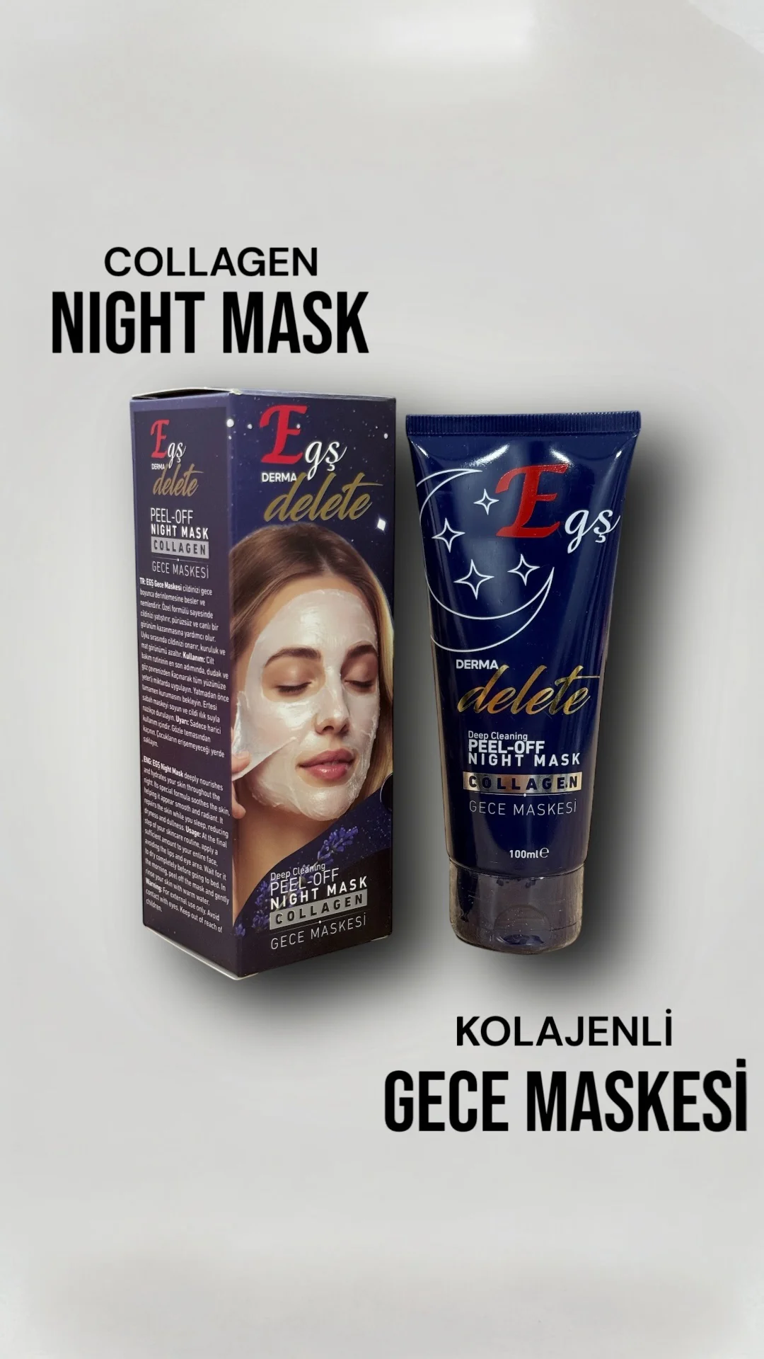 DERMADELETE GECE MASKESİ