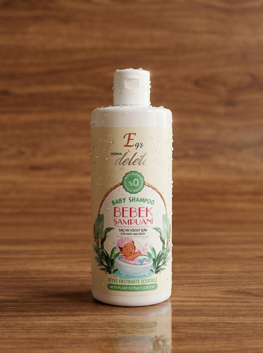 DERMADELETE DOĞAL BEBEK ŞAMPUANI 400ML